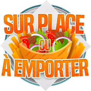 Sur place ou à emporter ? — Logos 1