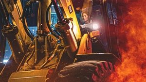 مشاهدة فيلم The Girl on a Bulldozer 2022 مترجم