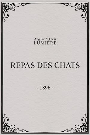 Repas des chats poster