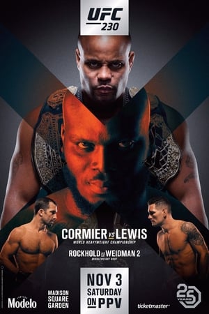 Poster UFC 230: Cormier vs. Lewis (2018)