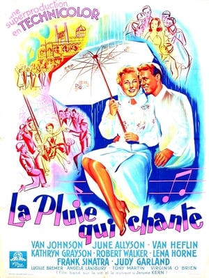 Poster La Pluie qui chante 1946