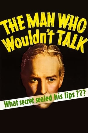 Poster The Man Who Wouldn't Talk (1940)