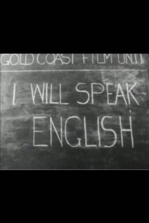 Poster I Will Speak English 1954