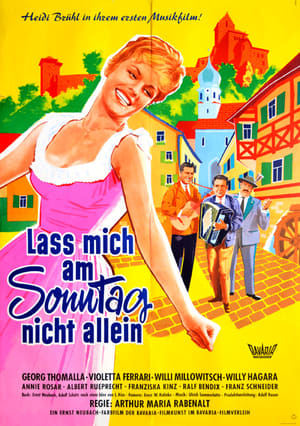 Poster Laß mich am Sonntag nicht allein (1959)