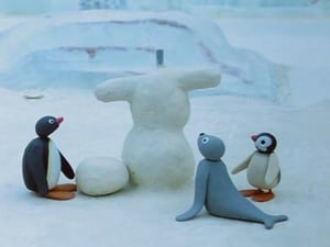 Pingu Pingu Builds a Snowman