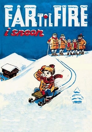 Far til fire i sneen (1954)