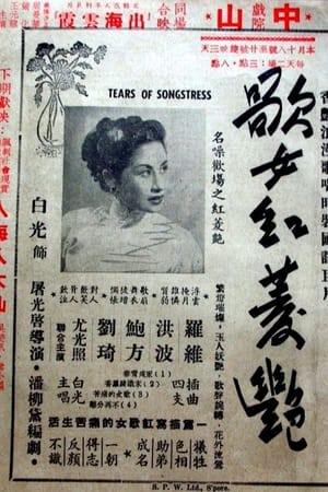 Poster Tears of Songstress 1953