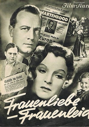 Poster Frauenliebe – Frauenleid (1937)