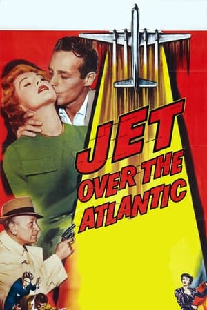 Poster Jet sobre el atlántico 1959