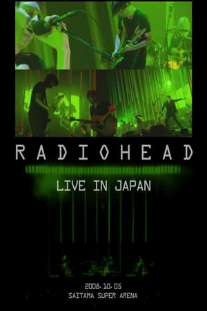 Poster Radiohead | Live in Japan 2008