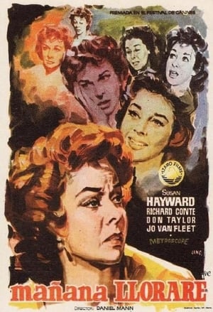 Poster Mañana Lloraré 1955