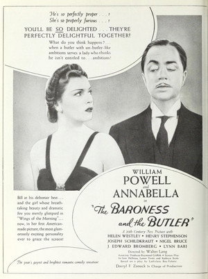 The Baroness and the Butler