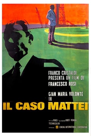 Poster Der Fall Mattei 1972