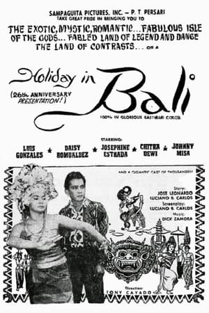 Poster Holiday in Bali 1962