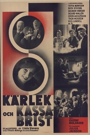 Poster Kärlek och kassabrist 1932