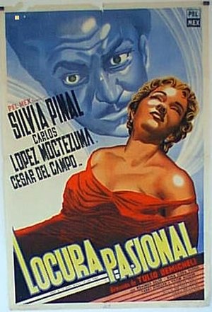 Poster Locura pasional (1956)