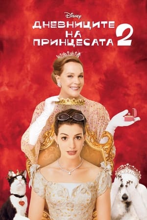 Poster Дневниците на принцесата 2: Кралски бъркотии 2004
