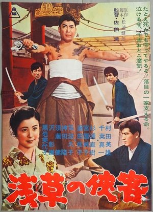 Poster 浅草の侠客 (1963)