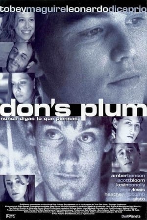 Poster Don's Plum (nunca digas lo que piensas) 2001