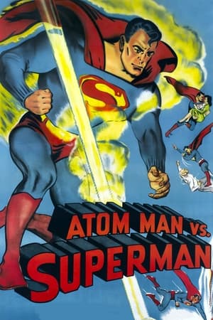 Poster Atom Man vs. Superman 1950