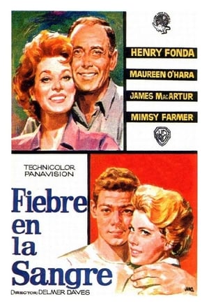 Poster Fiebre en la sangre 1963