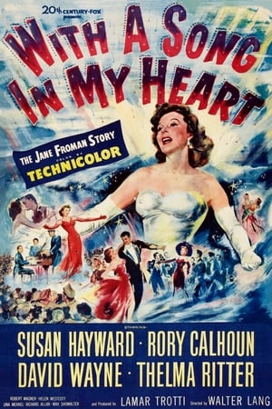 Poster Con una canción en mi corazón 1952