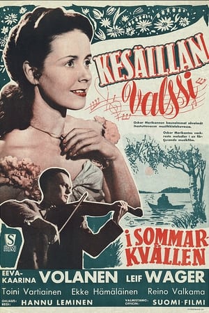 Poster Kesäillan valssi 1951