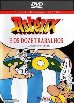 Poster Os Doze Trabalhos de Astérix 1976