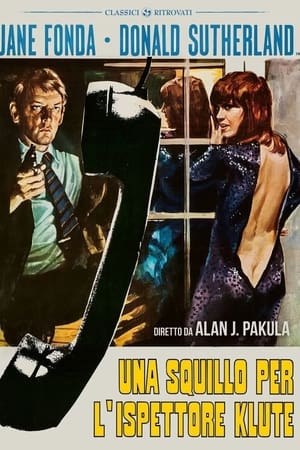 Poster Una squillo per l'ispettore Klute 1971