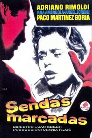 Poster Sendas marcadas (1957)