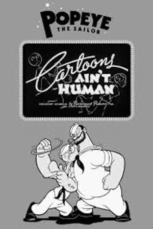 Poster Cartoons Ain't Human 1943