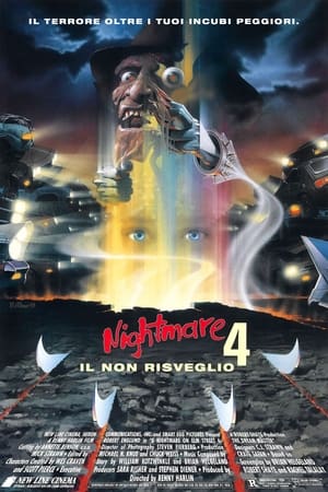 Poster Nightmare 4 - Il non risveglio 1988
