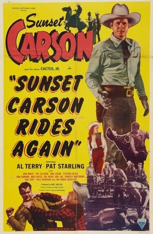 Sunset Carson Rides Again poster