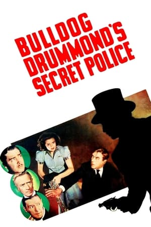 Poster Bulldog Drummond's Secret Police 1939