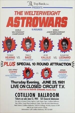 Poster Sugar Ray Leonard vs. Ayub Kalule 1981