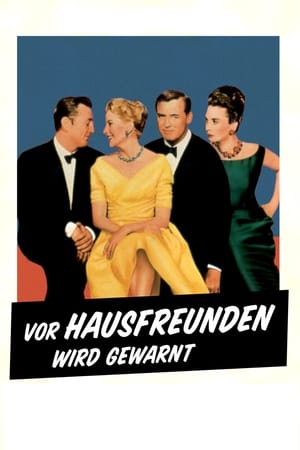 Poster Vor Hausfreunden wird gewarnt 1960