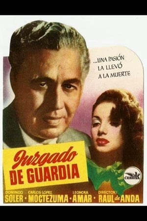 Poster Comisario en turno 1949