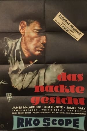 Poster Das nackte Gesicht 1957