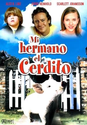 Poster Mi hermano el cerdito 1999