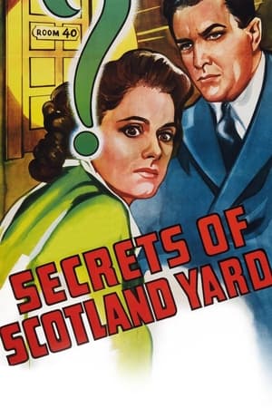 Poster Secrets of Scotland Yard 1944