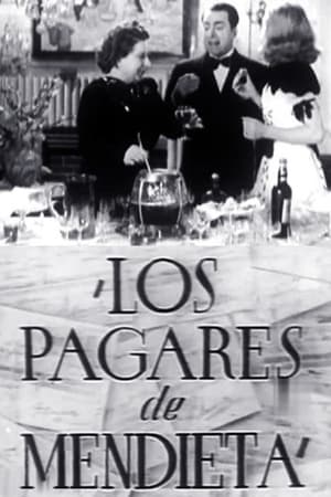 Poster Los pagarés de Mendieta 1939