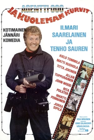 Poster Agent 000 och dödens kurvor 1983