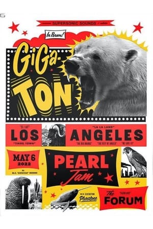Poster Pearl Jam: Los Angeles 2022 - Night 1 2022
