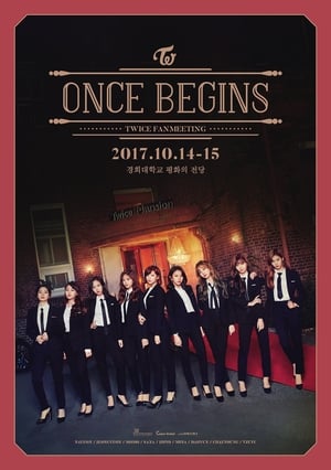 Poster TWICE FANMEETING "ONCE BEGINS" 2017