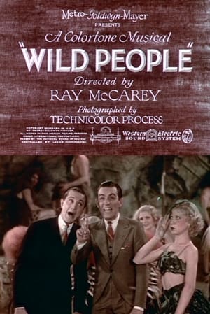 Poster Wild People (1932)
