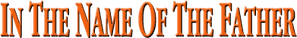 Em Nome do Pai — Logos 3
