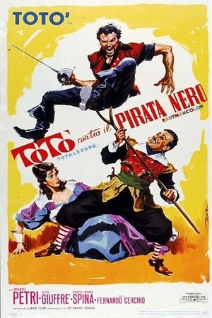 Poster Totò contro il pirata nero 1964