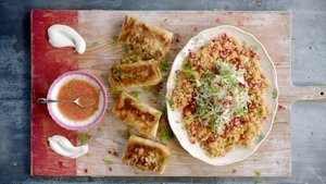 Jamie's 15-Minute Meals Chicken Dim Sum and Crab Briks