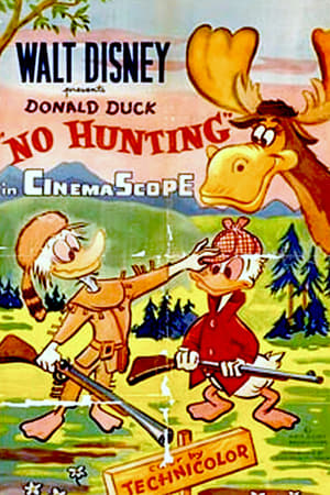 Poster Kalle Ankas vilda jakt 1955