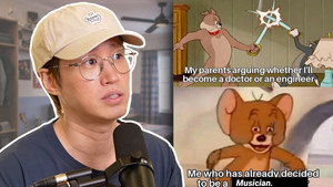 Still from What it means to grow up in an ASIAN household